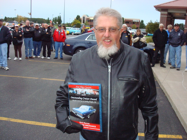 Outstanding Cruiser goes to Tom Zbozien
