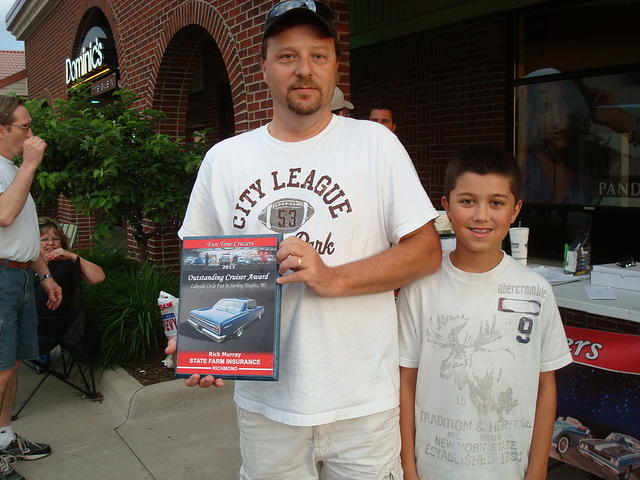 Kevin Scanlon gets Outstanding Cruiser