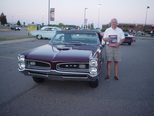 Rich Rozycki's gorgeous 66 GTO wins the Rick Murray State Farm Outstanding Cruiser award.