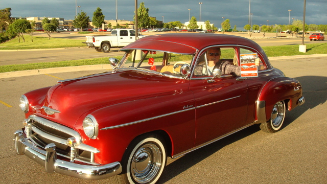 Pat Luckino wins the Noonan BoC for his beautiful 1959 Chevy Delux