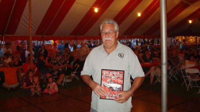 Ted Hoffman wins for his nice 53 Ford pickup...we teased him about his competition.