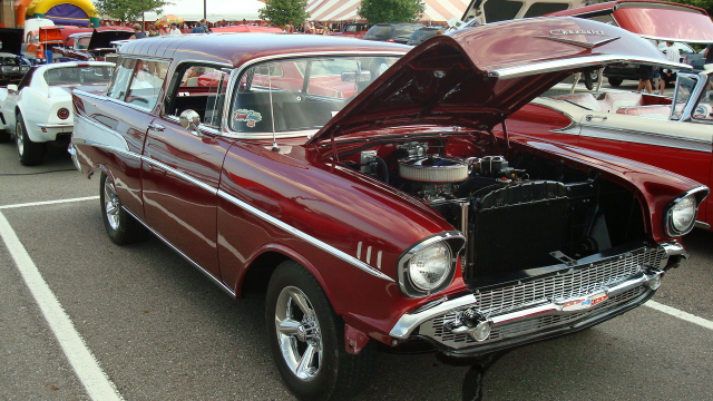 Rex's new toy is a ......57 Nomad