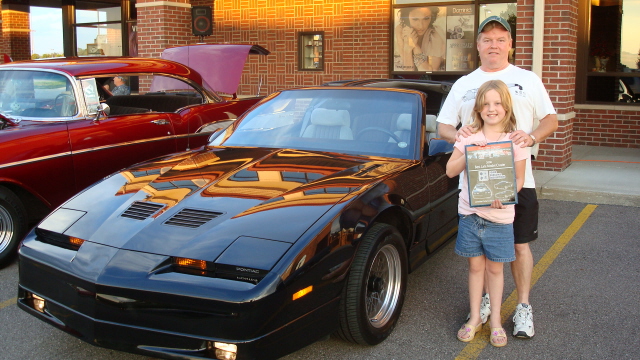 4 Season's Best Late Model Cruzer goes to  Kevin Jeffery & daughter