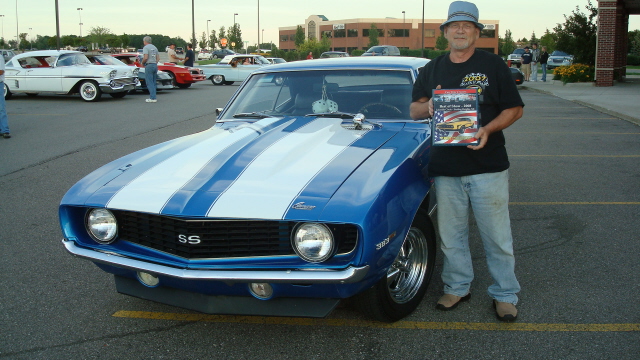 YKM Engineering BoS is won by Butch Rivard for his sharp 69 Camero.