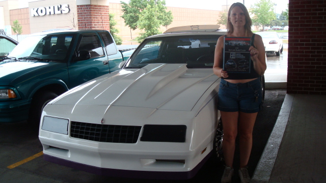 4 Season's Best Late Model Cruzer goes to  Diana Piotrowski's nice 86 Monte Carlo.