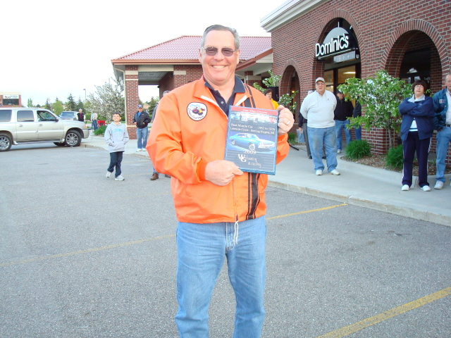 Mike Knepp gets the WG H&C Best Muscle Car prize.