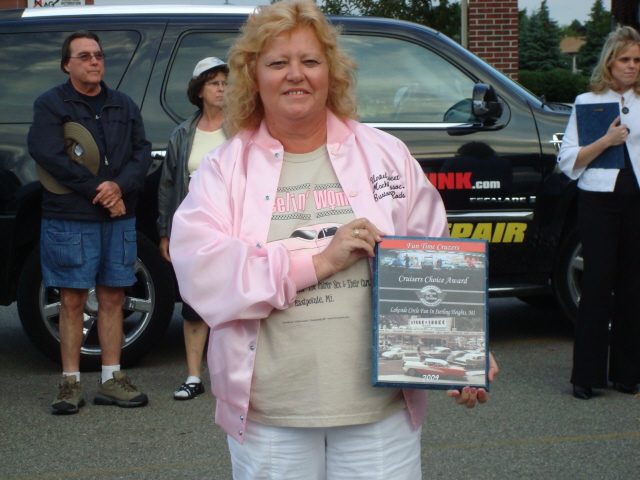 Cruisers Choice goes to Janet Widrig