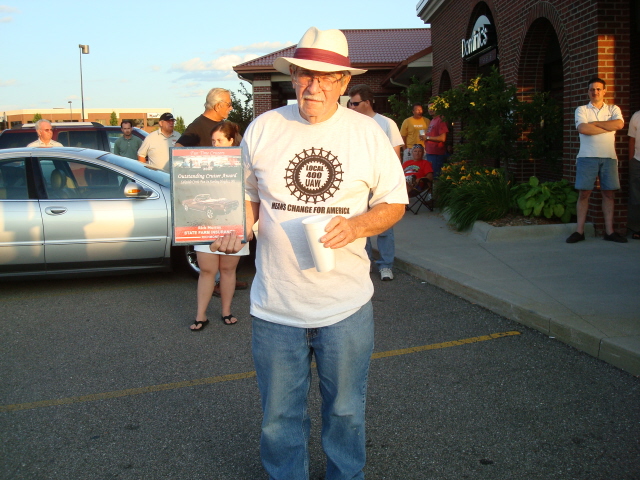 Jim Broc gets the Outstanding Cruiser Award