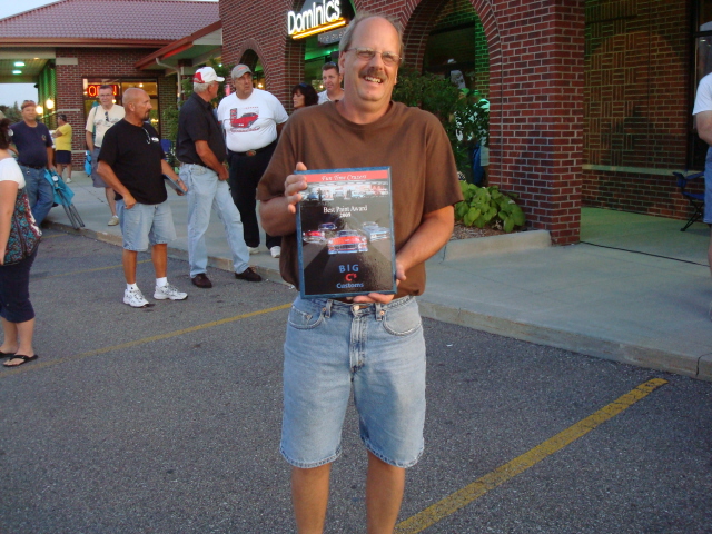 Bob Germain earns Big C's Best Paint prize