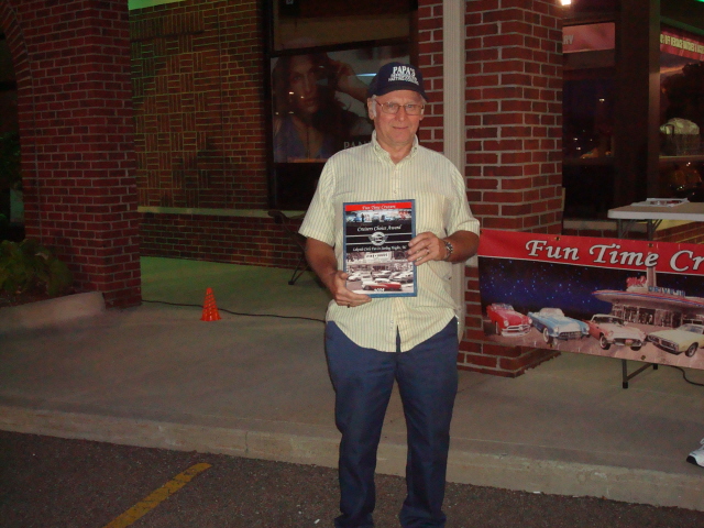 Ralph Zandarski beams with his Cruisers Choice award