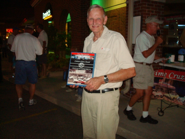 Our Cruisers Choice goes to Howard Ryskamp