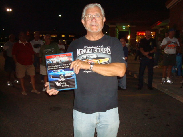 WG H&C Best Muscle Car goes to Jerry Roth