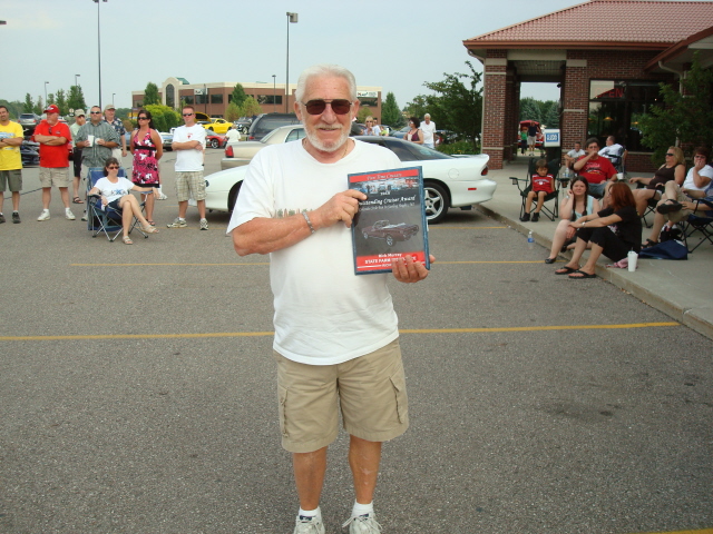 Outstanding Cruiser prize goes to a smiling  Jim Hudgins.