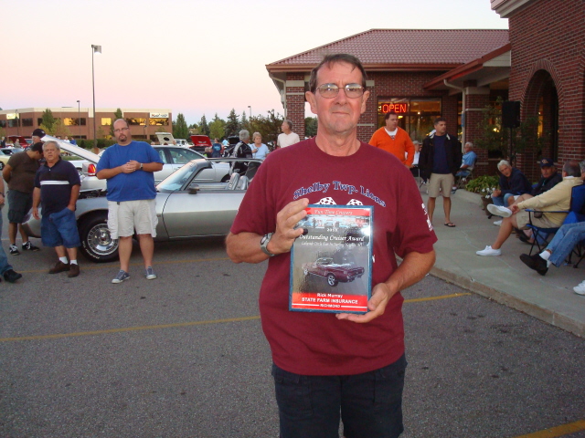 State Farm Outstanding Cruiser award for Jim Carney
