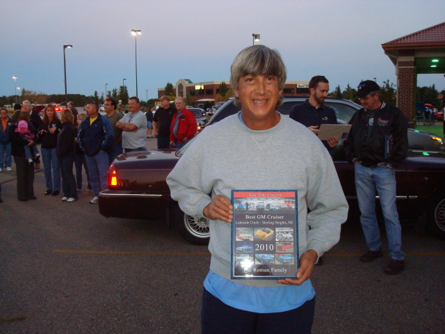 Best GM Cruiser is awarded to Tony Yauch