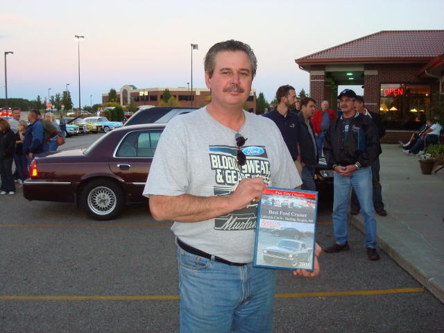 Abuello's Best Ford is awarded to Mike Stiffler