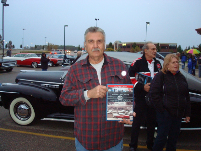 Cruisers Choice prize goes to Gene Wyszynski