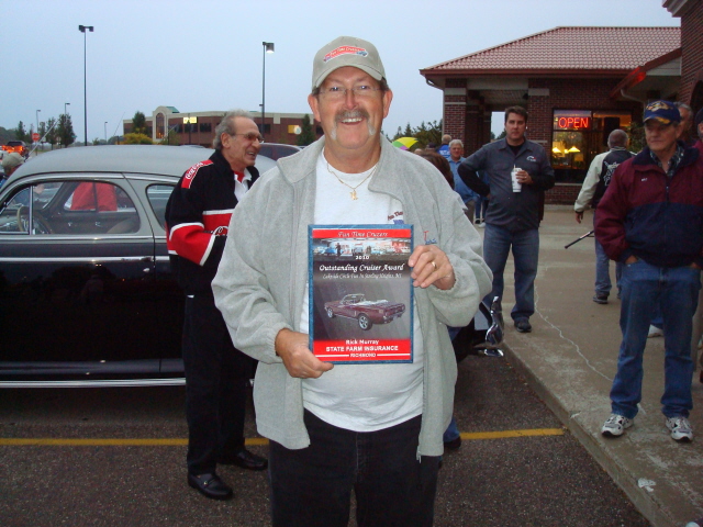 State Farm Outstanding Cruiser award for Gary Hand
