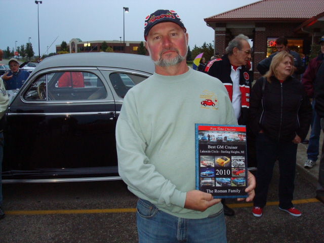 Best GM Cruiser is awarded to John Scobie