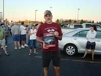 Tim Jacoby gets the Outstanding Cruiser plaque