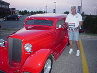 SnS Cruisers Choice award goes to Bill Honeycutt's ruby red 34 Chevy