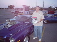 Ken Janicki's sharp 73 Camero grabs the EMS Best Engine prize.