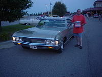 Noonan BoC is awarded to Brian Lynn's nice 67 Chevy Impala.