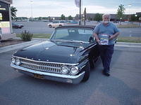 John Vermeersol's cool 61 Ford wins the YKM BoS award
