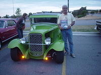 Rex & Mary Beasaw win the RH BoS for their awesome 1930 Ford