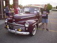 This beautiful 47 Ford DeLux owed by James Rubasinski easily earns the YKM BoS.