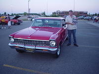 The SnS Cruzers Choice award goes to Mike Hanson & his sharp 67 Nova