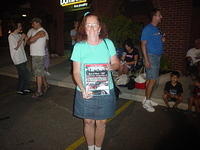 Marg Kaczor beams with her RH best of Show for her super 71 Ford F100.