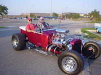 Joe takes Bob for a ride.