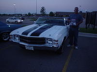 Matt with his winning 71 Chevelle.