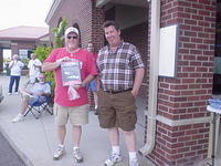 Mike Froberg wins the Rick Murray State Farm Outstanding Crusier plaque.