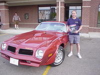 John's very nice 76 Pontiac T/A