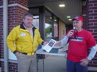 Ken presents YKM sponsor Bob Glass with our FTC Appreciation Award