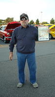Dan Szlaga & his terrific 1936 Ford Roaster.