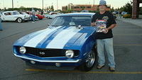 YKM Engineering BoS is won by Butch Rivard for his sharp 69 Camero.