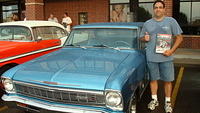 EMS Best Engine Award goes to Rich Figliolo & his fine 66 Nova SS.