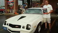 Pete Schneider wins the Rick Murray State Farm Outstanding Cruiser prize.
