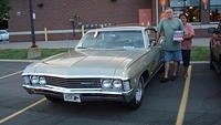 Noonan GMC Best GM cruiser goes to Brian Lynn  & his very nice 67 Impala SS.