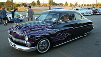 The Cruzers's Choice award goes to Doug Meyers & his slick 1950 Merc.