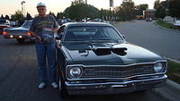 WG H&C Best Muscle Car is won by Jim Kowalski's sharp 73 Dodge Dart.