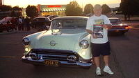 RH best of Show is won by Pat Gough & his gorgeous 54 Olds.