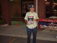 Ralph Zandarski beams with his Cruisers Choice award