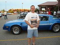 Daren Liepinaitis wins Cruiser's Choice plaque