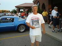 Best Engine goes to a happy Clarence Cherry