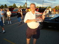 Best Mopar is presented to Jerry & Diane Richardson