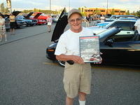 Dave Clark wins the Cruiser's Choice prize